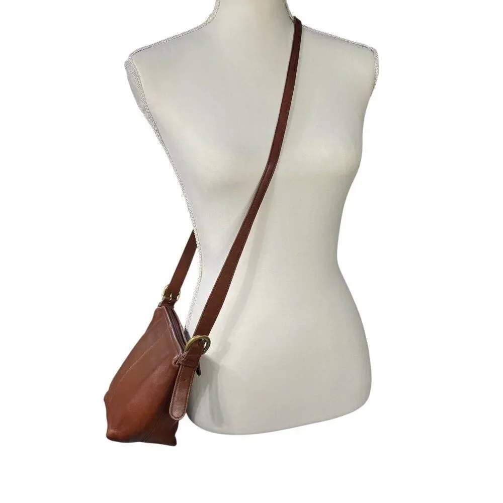 Vintage Coach MacDougal Tan Leather Crossbody 4130